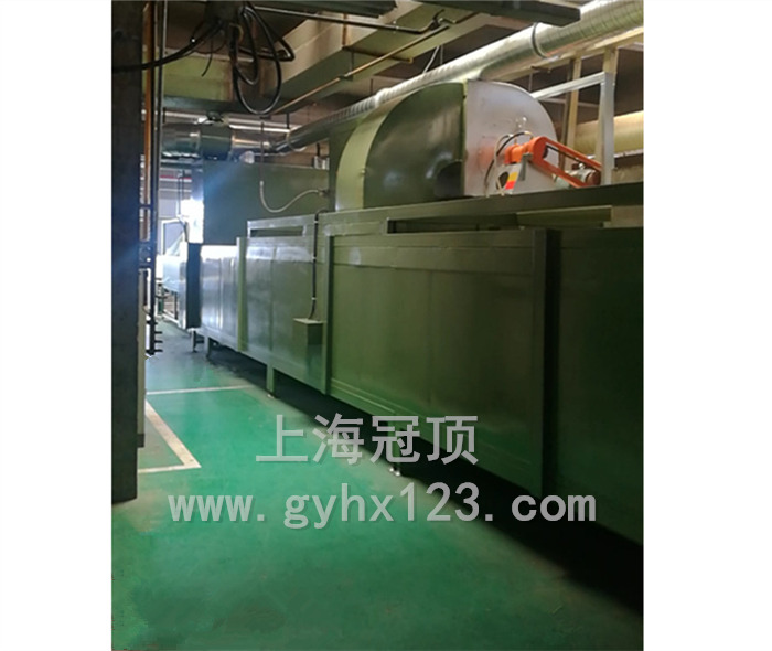 燃氣熱風循環隧道爐